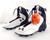 2010 Auburn Under Armour PowerClamp MC White/Navy/Orange Football Cleats 14