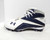 2010 Utah State Aggies Under Armour Highlight Hammer D White Football Cleats 17