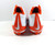 2012 Virginia Cavaliers Nike Vapor Speed 3/4 TD White/Orange Football Cleats 11