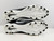 2016 Utah State Aggies Nike Vapor Speed 2 3/4 TD CF Black Football Cleats 13.5