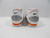 Utah State Aggies Nike Zoom TJ 2 White/Black/Orange Field Spikes Size 6.5