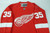New Men Detroit Red Wings Jimmy Howard #35 Authentic Red Jersey Reebok NWT L 2S