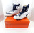 Utah State Nike White/Navy Force Savage EliteTD Promo Hightop Football Cleats 11