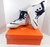 Utah State Nike White/Navy Force Savage EliteTD Promo Hightop Football Cleats 11