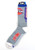 Detroit Pistons Logo Jump Key Grey FBF Originals Socks Size Large New