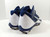 Utah State Aggies Nike White/Navy Alpha Pro 3/4 TD Low Football Cleats 16