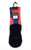 Detroit Pistons Alternate Jersey Rock Em Apparel Socks Size S / M 6-8.5 New