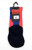 Detroit Pistons Alternate Jersey Rock Em Apparel Socks Size Youth 2-5.5 New