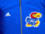 Kansas Universey Jayhawks Team Issued Blue Warmup Jacket Adidas M