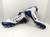 Nike Alpha Pro 2 3/4 TD Midtop White/Navy Football Cleats Size 14