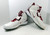 Nike Air Zoom Boss Shark Hightop White/Maroon Football Cleats Size 16