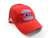 Detroit Pistons Logo Script Adidas Slouch Adjustable Dad Hat Cap Red New