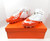 Nike Lunar Super Bad ProTD Midtop Clemson Tigers White/Orange Football Cleats 11