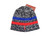 Detroit Pistons Static Team Stripe Mitchell & Ness Knit Beanie Winter Hat New