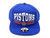 Detroit Pistons On Court Adidas Youth Snapback Hat Cap Blue New