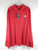 San Francisco 49'ers Nike Team Issued Sideline Pullover LS Polo Shirt Red M