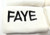 Lot of (12) 76ers Allen Iverson Team Issued FAYE Terry Cloth White Wristbands.