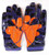 Clemson Tigers Team Issued Superbad 4 Orange/Orchid Size 3XL FB Gloves PGF432