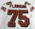 2003 San Francisco 49ers Jim Flanigan #75 Game Issued White Jersey 46 DP56814