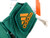 Miami U adidas NastyFAST White/FORGreen Leather Football Gloves Size 2XL New