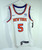 Men New York Knicks Dennis Smith Jr #5 White Assc Jersey Swgman S 40 Nike NWT 2S