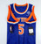 Youth New York Knicks Dennis Smith Jr. #5 Blue Jersey Swingman L Nike NWT 928S