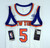 Youth New York Knicks Dennis Smith Jr #5 White Jersey Assoc Swgman M Nike NWT 7S
