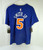 Men's New York Knicks  Dennis Smith Jr. #5 DriFit Blue T-Shirt L Nike NWT 944S
