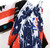 NBA Stance Core Basketball Socks Mens Large Crew American Flag Design New