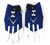 New Under Armour NCAA Combat II FF Size XXL Football Gloves MDN/WHT-410