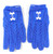 New Under Armour Fierce Dallas Cowboys Royal Blue Receiver Gloves Size 3XL