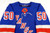 Mens New York Rangers Lias Andersson #50 Authentic Adidas Blue Jersey M 50 1S