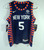 Youth New York Knicks Dennis Smith Jr #5 Navy City Ed Jersey Swingman S Nike NWT