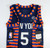 Youth New York Knicks Dennis Smith Jr #5 Navy City Ed Jersey Swingman S Nike NWT