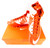 Virginia Cavaliers Team Issued NIKE Vapor Speed 3/4 TD Size 14 White/Orange Cleats