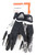 adidas CrazyQuick 3 GripTack Football Glove Adult Size Medium White/Black