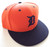 Detroit Tigers Spring Training Orange MLB New Era 5950 Fitted Hat Size 7