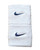 Lot of (10) Nike Swoosh Logo Wristband Sweatband Pairs White Discolored
