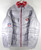 San Francisco 49'ers Reebok Authentic NFL Onfield Puffy Coat Jacket Gray XL