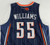 2011-12 Charlotte Bobcats Reggie Williams #55 Game Issued Navy Jersey XL 173