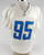 2018 Detroit Lions Romeo Okwara #95 Game Used White Practice Jersey 48 163