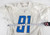 2018 Detroit Lions A'Shawn Robinson #91 Game Used White Practice Jersey 48 73