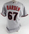2007 Arizona Diamondbacks Brian Barden #67 Game Issued Grey Jersey 46 280