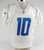 2018 Detroit Lions Brandon Powell #10 Game Used White Practice Jersey 46 3176