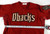2009 Arizona Diamondbacks Reid Mahon #55 Game Used Red Jersey 46 342