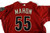 2009 Arizona Diamondbacks Reid Mahon #55 Game Used Red Jersey 46 342