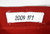 2009 Arizona Diamondbacks Leo Rosales #47 Game Used Red Jersey 48 358