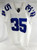 2020 Dallas Cowboys Luther Kirk #35 Game Issued White Jersey 44 852