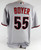 2009 Arizona Diamondbacks Blaine Boyer #55 Game Used Grey Jersey 50 281