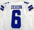 2020 Dallas Cowboys Johnnie Dixon #6 Game Used White Jersey 40 858